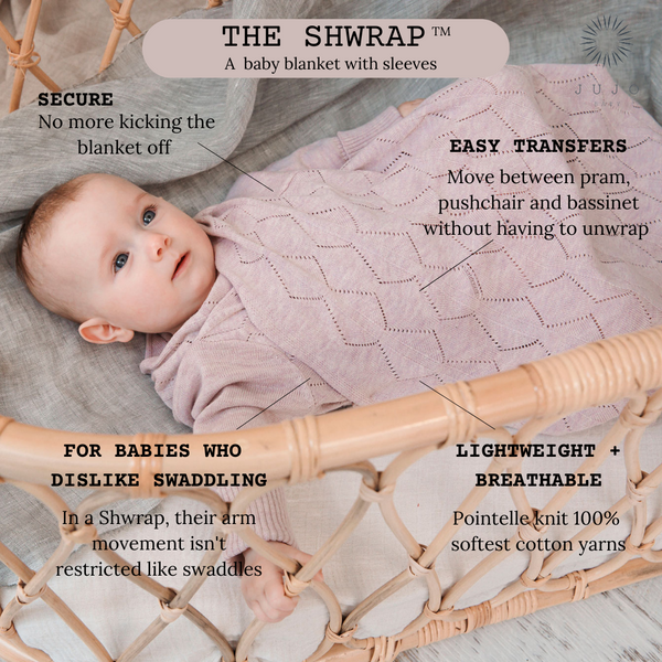 Diamond Lace Pointelle Shwrap™ - Lilac