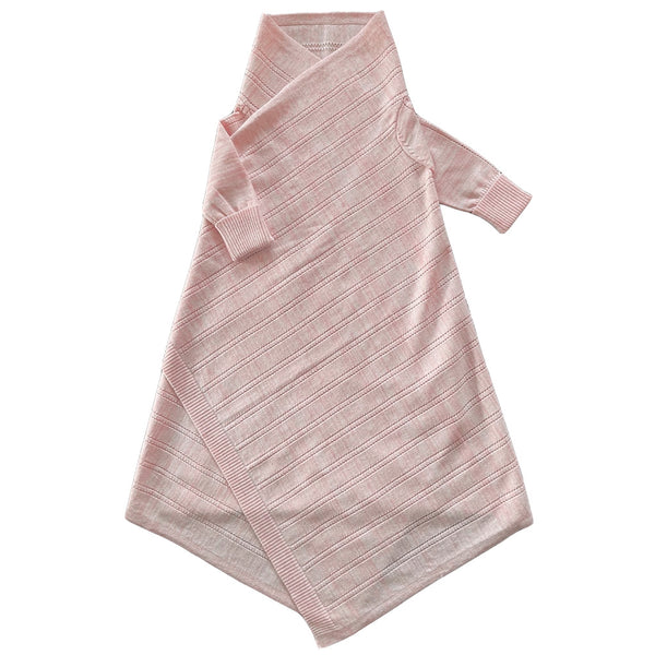 Line Pointelle Shwrap™ - Blush Pink