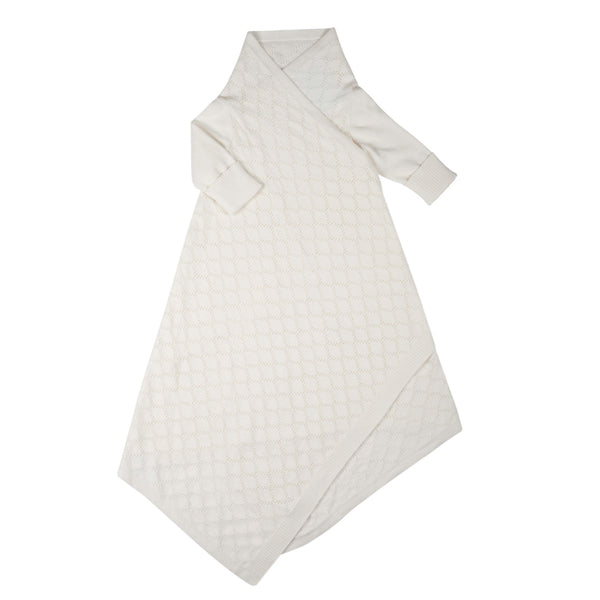 Pointelle Lace shwrap™ - Milk